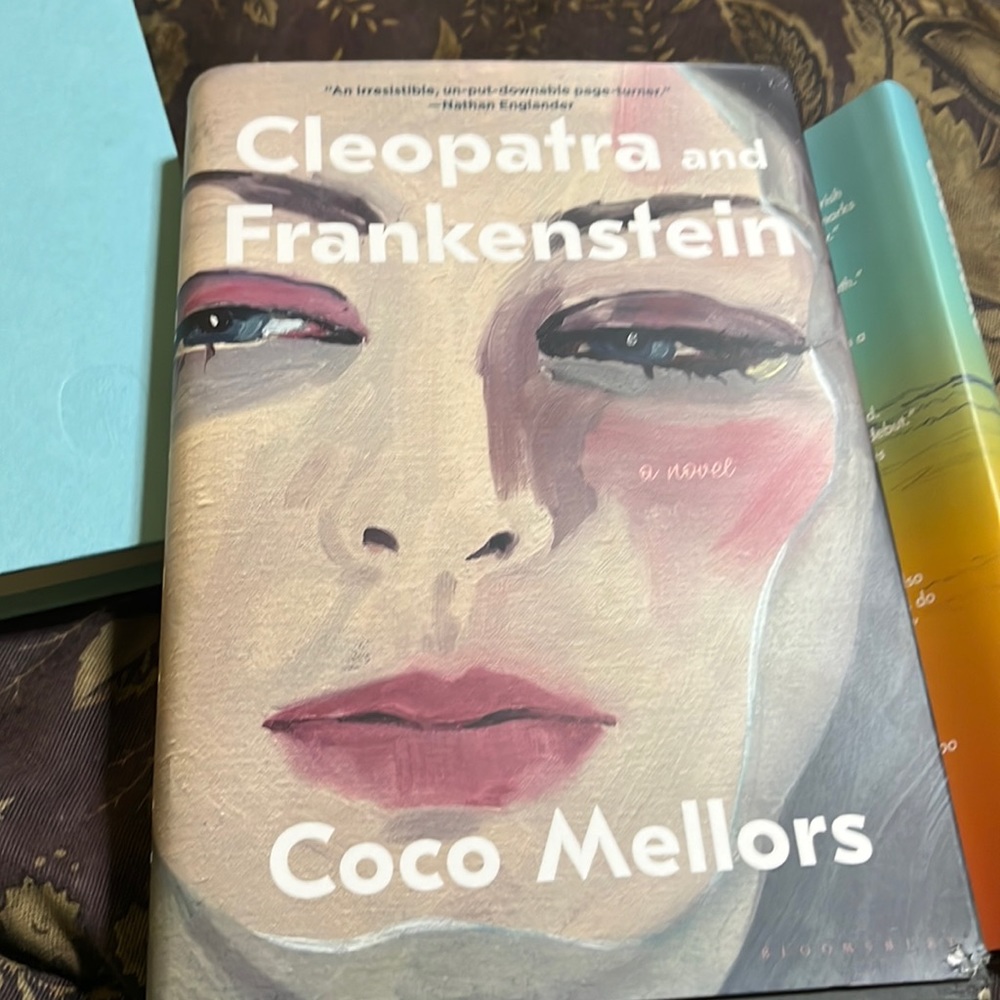 New hard bound copy of Cleopatra and Frankenstein.